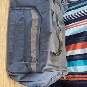 Stylish Gray Duffel Bag for Men